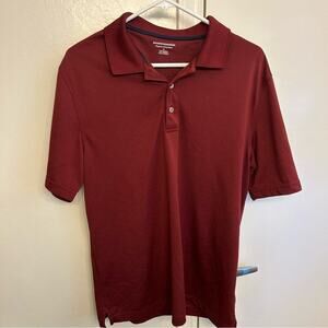 Amazon Essentials Maroon Men’s Polo Size M